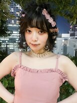 アルバム 渋谷パルコ(ALBUM) ボブミディアムショートおくれ毛_F50039