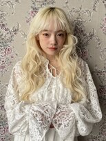 ニコ トウキョウ 渋谷(nico TOKYO)&nbsp;ダブルカラーミルクティーベージュピンクブラウンロングレイヤー