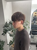 クム 横浜(qumu) RIKITO ブラウンカラーマッシュ