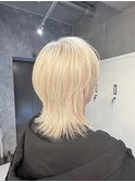 ケアブリーチ/メンズカット/ハイトーンカラー/似合わせカット
