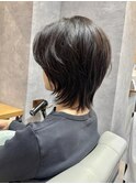 ショート/くびれショート/アッシュブラウン/髪質改善/国分寺