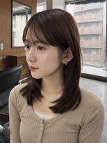 モネ 栄 久屋大通店(monet) 内巻きミディアムヘア