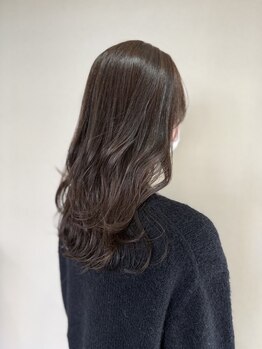 ノヘア(Nohea)の写真/【カット+白髪染め+トリートメント】隠すから魅せるへ◇ハイライトで自然に馴染む大人カラーを叶える