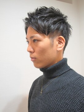 ヘアースペースシャルム (HAIR SPACE Charme) 【デキる男！】アップバング×２ブロ