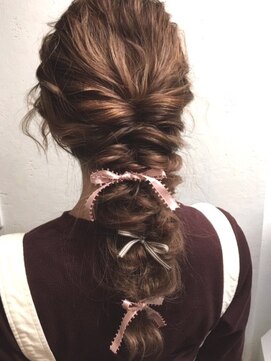 リリー(Lily) 【Lily】くるりんぱふわふわアレンジ