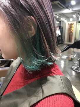 サロンドミルク 原宿(salon de MiLK) サロンドミルク デザインカラー ミントグリーン