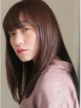 キース ヘアアンドメイク 恵比寿(kith. hair&make) kith.本田×ナチュラルストレート