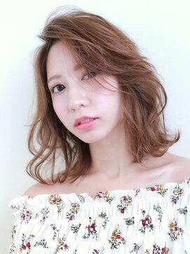 ラ ブレス なんばスカイオ(LaBless) 外国人風ニュアンスパーマ☆スモーキーグレージュ