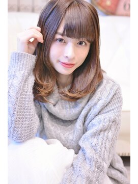 メイズ(MAZE) 【メイズ東中野・鍛原志行】毛先に動きのあるセミディ