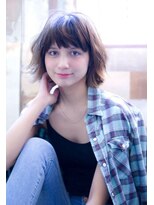 エース (ACE) ACE 横浜 無造作カール×大人ボブ