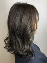 ヘア プロデュース キュオン(hair produce CUEON.) 艶カラー×オリーブベージュ