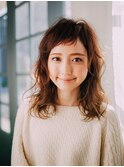 おしゃバングゆるふわ