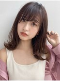 【GARDEN荒井夏海】ふわっとゆれる鎖骨下ミディアム