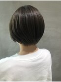 ナチュラル丸みショート