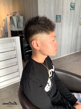 ブルー バード(BLUE BIRD) フェードカット（アップデート版）