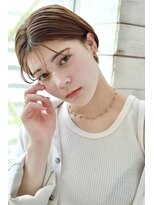 アリゲート ダイカンヤマ(Ari gate daikanyama)&nbsp;[Arigate山中]大人可愛い耳掛けくびれショート×ブランジュ