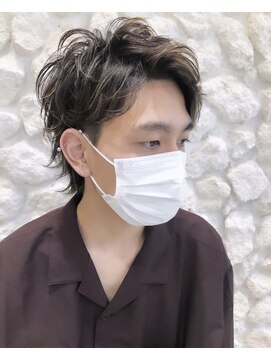 モアナ バイ ヘッドライト 沖縄南風原店(Moana by HEADLIGHT) Moana【南風原】#メンズパーマ#メンズカット#ウルフ#ハイライト