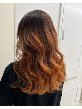 シエスタ バイ アンブルリュクス(siesta by amble luxe) オレンジグラデーション