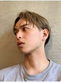 ツーブロックマッシュ束感ショート
