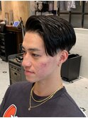 【LUDLOW BLUNT大阪】サイドパートバーバーヘア