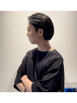 ノイ(noi) メンズ　ナチュラルセンターパート　渋谷