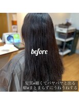 ループス 大倉山店(LOOPS) [髪質改善]ノンダメージストレート+超高濃度水素ケア+シルクtr