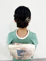 ジラ ヘアアンドメイク(girra HAIR&MAKE) 訪問着着付け