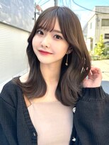 ミラリー トウキョウ(Mirareee Tokyo)&nbsp;20代30代40代◎斜めバング前髪パーマぱっつん前髪斜めバング