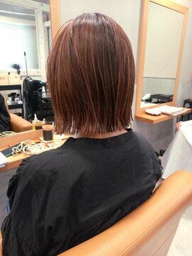 チュラトリート(CHURA TREAT) 切りっぱなしボブ(ハイライト)