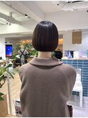 【OceanHair&Life田中愛梨】襟足ギリのまるっとミニボブ！◎