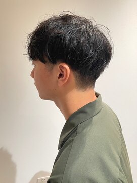 ソイクフ 高田馬場店(SOY-KUFU) MEN'S HAIRカルマパーママッシュパーマアッシュブラック