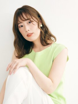 ユーアンボワーズ(U-AMBOISE) 切りっぱなしのカールスタイル