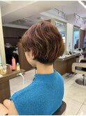 ショートボブパーマ