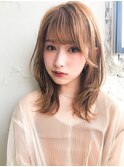 くせ毛風カール美髪デジタルパーマ結べるボブワンカール艶感