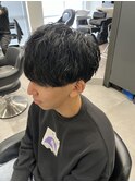 メンズマッシュ×ゆるめツイストスパイラルパーマ