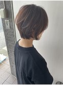大人ショートボブ