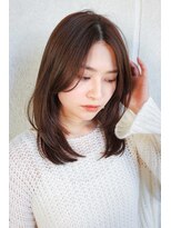 ガーデン ミサト 三郷中央(garden misato)&nbsp;前髪なし小顔レイヤーカット/ブラウンベージュ韓国風レイヤー