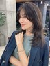 【韓国　RIKA顧客様限定】似合わせカット＋うるつやカラー17050→15340