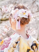 編み込みスタイル