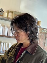 コキャン(COQUIN)&nbsp;ミディアムセンターパート　耳掛け