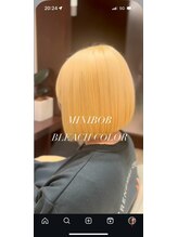 アクセスムーン 那珂店(Access Moon) MINIBOB×BLEACHCOLOR