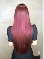 アンジェリカ バイ マジョラム(ANGELICA by marjoram) ハイトーンピンクカラー 髪質改善カラー