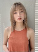 顔まわりレイヤー似合わせ顔周りカット顔まわりレイヤーカット