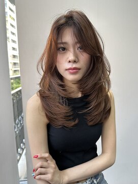 エトラ 渋谷店(etora) ◎小顔カットミディアムハイレイヤーカット