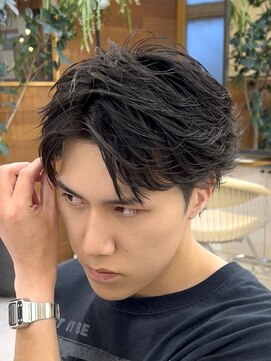 リンダ(LYNDA) フェザーパーマ/スパイキーフェザーショート/短髪パーマ/仙台