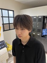 ステージ(STAGE)&nbsp;ダウンパーマ　ニュアンスパーマ　センターパート