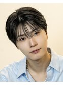 韓国センターパートコンマバングフェザーパーマニュアンスパーマ