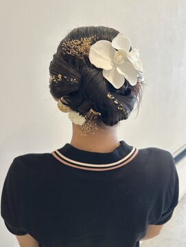 チーモ ハッピー ヘア メイク(CheeMo happy hair make) 振袖ヘアセット