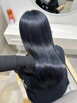 ラビス クローバー(Lovis clover) ダークネイビー/艶カラー/韓国/ワンホン