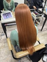 アジールヘア 所沢プロペ通り店(agir hair)&nbsp;オレンジカラー